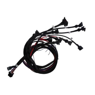 China Automobile Factory Manufactures Custom Electrical Cables Assemble Auto Automotive Wire Harness For Engine System for sale