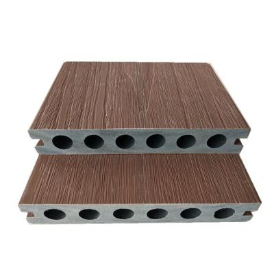 China Modern Cheap Decorative WPC Exterior Plastic Plank Wood Rot Resistant Co-extruded Decking Waterproof Modern Co-extruded Decking for sale