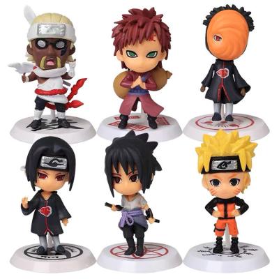 China non-toxic material & Good One Piece Custom Painting Mini Plastic Figurine, Create Your Miniature Anime Plastic Figure, OEM Design Mini Plastic Figure Toy for sale