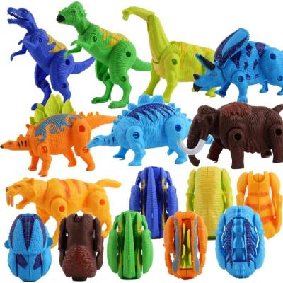 China non-toxic material & Good Custom Large Surprise Eggs Dinosaur Painting Soft Rubber Plastic Toy, OEM Movable Action Toys Wholesale for sale