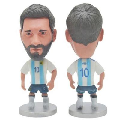 China Good painting& Eco-friendly Material Custom Soccer Figurine, Custom Plastic Soccer Player Toy, Custom Plastic Soccer Player Figurine Toy for sale