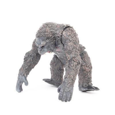 China non-toxic material & Good Version Airbrushed Copper Paint Custom Make 3D Monster PVC Articulated Animal Action Figure Maker for sale