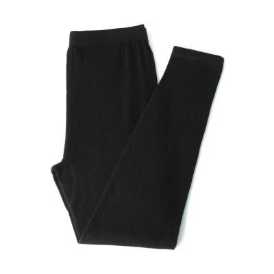 China highest quality 100% pure cashmere casual seamless comfortable 100% pure cashmere leggings for sale