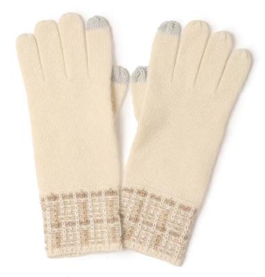 China 100% New Product Cheap Pure Cashmere Ladies 100% New Comfy Cashmere Knitting Mittens for sale