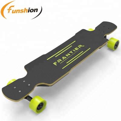 China 8layer Canadian Electric Skateboard Longboard 4 Wheels Maple E Training Skateboard for sale