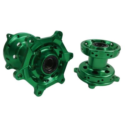 Chine Remplacement/réparation de la moto CNC vert roues avant arrière hubs pour KX250 06-08 19-20 KX250F KX450F 06-18 à vendre