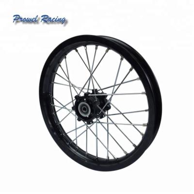 China Aluminum 6061 T6 Pit Bike Wheel Set 1.60x12 for Superior Riding Experience for sale