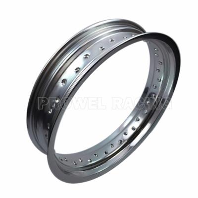 Cina 7116 T6 Cerchiera in lega di alluminio per Supermoto MT 3.50x18 in argento in vendita