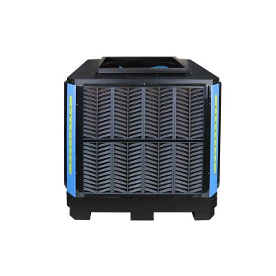 China Low Price Industrial Buildings Exhaust Air Cooler Roof Bottom Evaporative Window Wall Mounted Evaporative Air Cooler Water Treatment for sale