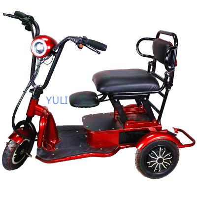 China Portable 3 Wheel Passenger Scooter For Mother And Baby Or Small Size Handicapped Or All Adults Put In Car Trunk for sale