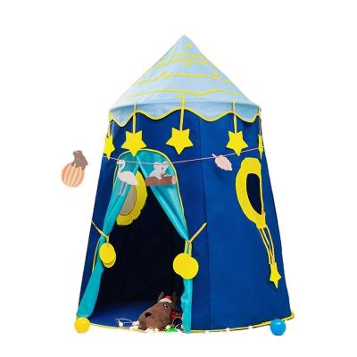 China Easy foldable kids play tent hot sale kids play tent foldable indoor and outdoor play tent starry sky yurt kids play tent for sale