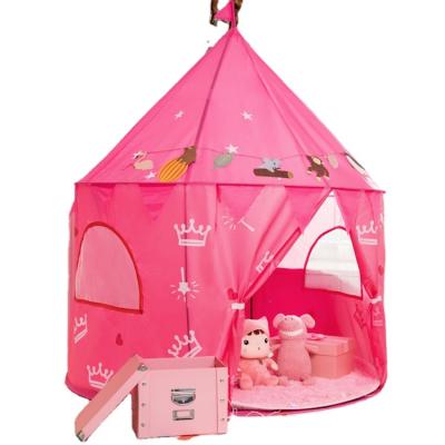 China Sports play hot sale high quality foldable tent kids indoor and outdoor tent of game yurt crown tent play set for sale