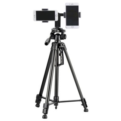 China Lightweight Aluminum Camera Mobile Phone Tripod Stand DIGIOD TR672A Universal Stabilizer Tripod Telescope for DSLR for sale