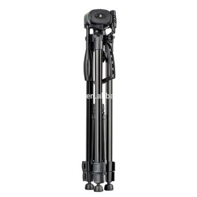 China Liquid Video Telescope Stand DIGIPOD TR-672A Head 67inch Travel Cameras Raising Tripods In Low Price For Camcorder for sale