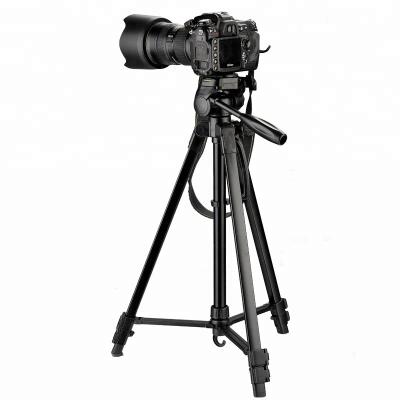 China Telescope Stand DIGIPOD TR452 1/4 Popular Cheap Price 1350MM Height Camera Phone Tripod Base Lightweight Video Tripod for sale