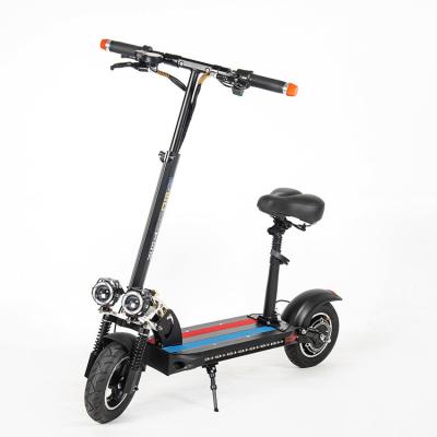 China High Quality Unisex 800W Floding Electric Scooters With Seat For 10inch Tire 48V20Ah Custom Logo for sale