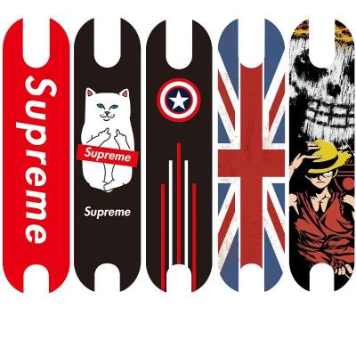 China Shoulder Scooter Pedal / Joystick Pad Personality Waterproof Sunscreen Matte Sticker for mijia 1S AOVO M365 pro electric scooter parts accessories for sale