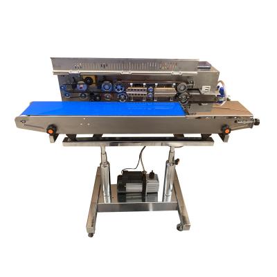 China Vacuum Nitrogen Sealing Machine With Solid Ink Printer for sale