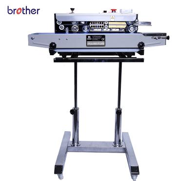 Κίνα Bropack Packing Stand Automatic Continuous Plastic Bag Band Pouch Sealer Pouch Sealing Machine SF150LD προς πώληση