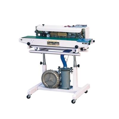 Κίνα SF150G vertical continuous sealing nitrogen gas plastic potato chip bags sealer heat sealing machine προς πώληση