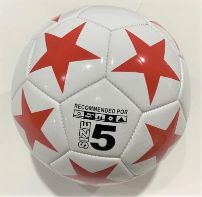 China Official PVC PU Machine Stitch Soccer Ball for sale