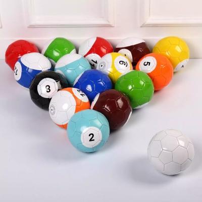 China PVC sea pike soccer ball billiard soccer ball table football for sale