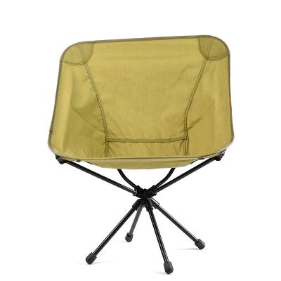 China Outdoor Waterproof Foldable Ultra-light Weight-bearing Portable Swivel Chair High Swivel Chair Aluminum Alloy for sale