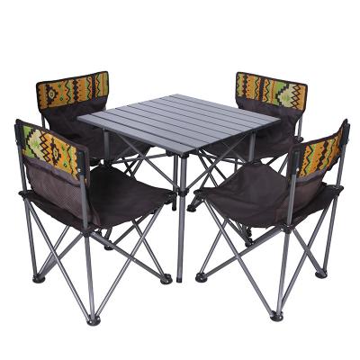 China Easy Transport IN COMFORT RUNNING Outdoor Camping Portable Folding Table With Chair for sale