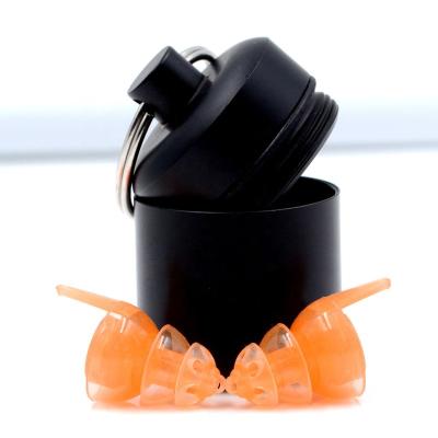 China Safety\Soft Non-Toxic Hypoallergenic\Comfortable\Disposable\Waterproof\Dustproof Silicone Ear Plugs, Noise Canceling Music Earplugs With Filter for sale