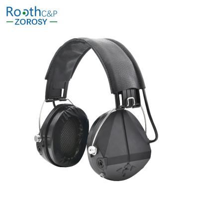 China Foldable/Waterproof Battery Compartment Hearing Protection Shooting Ear Muffs For Hunting Safety Electronic Rechargeable Earmuffs for sale