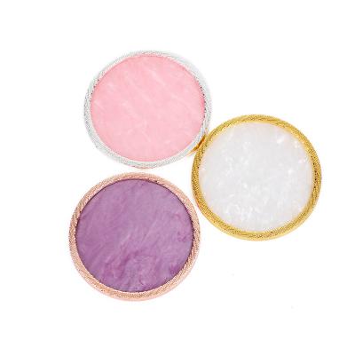 China Easy Apply Crystal Resin Nail Art Palette High Quality For Mixed Colors Palette Nail Painting Tools Gel Makeup Billboard Marble Print for sale