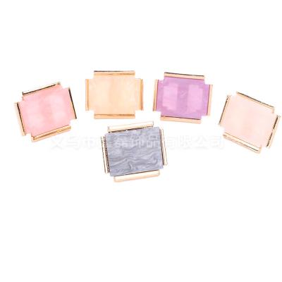 China Easy Apply 2023 New Ring Fantasy Shell Gold Nail Glue Ring Gold Edge Color Tool Palette for sale