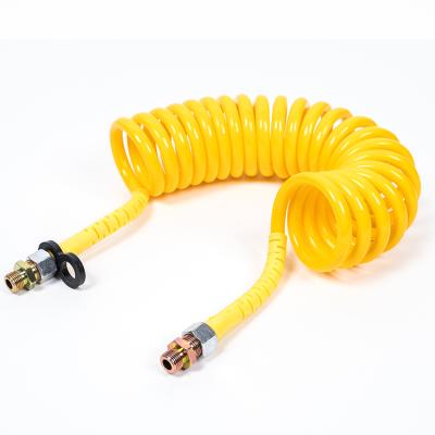 China High Temperature Resistance Suzi Coiled Air Cables of Resistance Coorosion with Plastic/Spring Steel Protection for sale