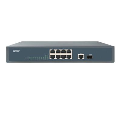 China CCTV IP Camera 10/100Mbps Fast Ethernet PoE Network Switch 8 10 Port Gigabit RJ45 SFP Uplink PoE Switch for sale