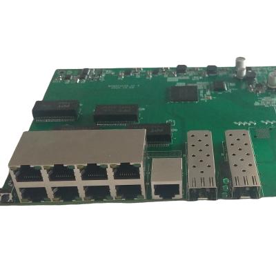 China LACP 4/8/16/24 x 10/100/1000Mbps RJ-45 Plus 2 x 10Gbps SFP+ 10G Managed Ethernet CPE Switch 1 x 1/2.5/5/10Gbps for sale