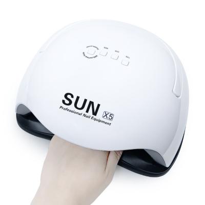 China Convinient Portable Rechargeable Gel Nail Dryer SUNX5 54W Induction 36PCS UV Led Lamp Beads Nail Lamp Dryer with 4 Timer Settings for sale