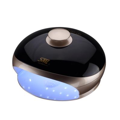 China New Design SML-S1 2021 48W Smart LED Gel Induction Fast Cure Four Speed ​​Timing Fast Cure Cure UV Nail Polish LED Gel Lamp for sale