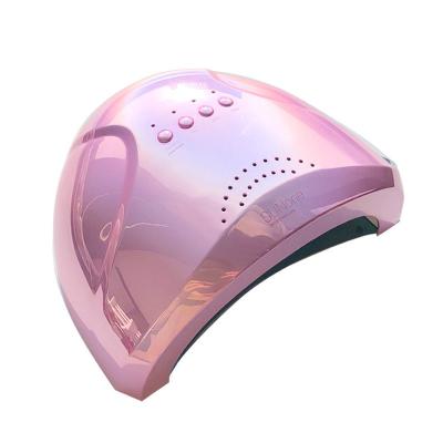 China ABS Plastic Mirror Mini Infrared Smart Nail 48W Sunone Lamp Colorful Sensor Fast Curing for sale