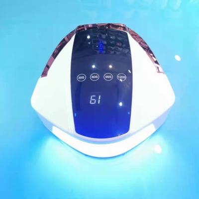 China Jinyi Fashionable Rechargeable Powerful Over Temperature Protection No Dead-zone Table UV Led Lamp Mini Nail Dryer for sale