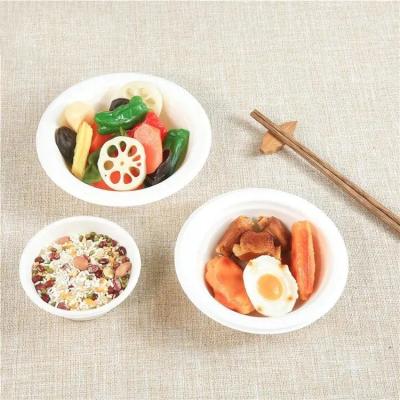 China Bagasse compostable disposable soup bowls/bagasse candy cane for sale