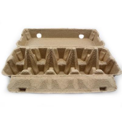 China Recyclable Shape Retail Box Pulp Mold Cardboard Philippines Paper Quail Collecting Tray 42 Egg Boxes For Sale Hot Sale Products for sale