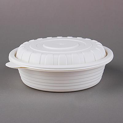 China Disposable Meal Box Disposable Cornstarch Food Meal Meal Box Biodegradable for sale