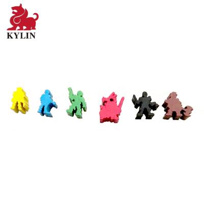 China Wholesale custom made high quality wooden board game meeple entertainment meeple for sale