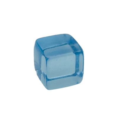 China Clear Plastic Cubes Ice Cubes Plastic Dies Reusable Plastic/Acrylic Small 8mm For Board Game for sale