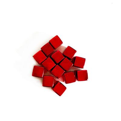 China Design plastic cubes in math plastic multicolor fun and metal nice color for home decoration for sale