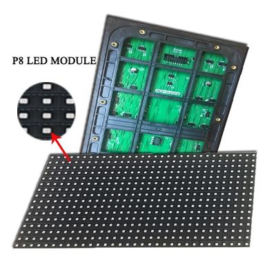 China Outdoor ph8 nationstar OUTDOOR 320*160mm led module smd3535 MBI5124ic for sale