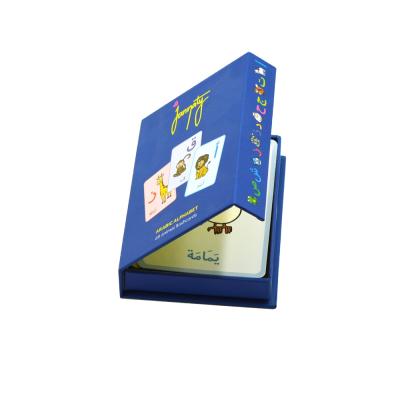 China Children's play children's play cards custom paper deckoem packaging card with box flash memory card for sale