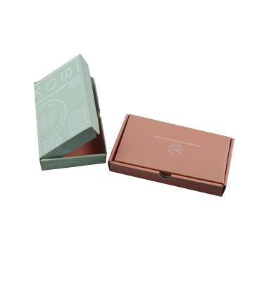 China Best Price Recyclable Fancy Square Square Retail Corrugated Cosmetic Packaging Boxes Custom Recyclable Accept for sale