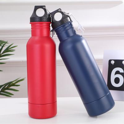 China PORTABLE outdoor creative custom double-section 304 stainless steel beer 12oz thermos single layer mug for sale