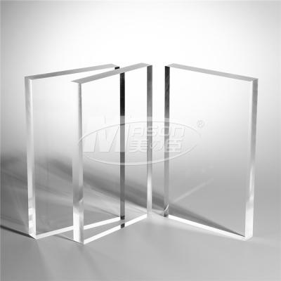 China 100% maagdelijke Materiële 3mm Transparante Plastic Plexiglasbladen Te koop